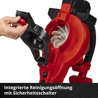Aspirator/suflantă de frunze cu acumulator Einhell GE-CL 36/230 Li E-Solo - Versiune Solo, 36V, viteză aer 230 km/h 9