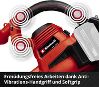 Aspirator/suflantă de frunze cu acumulator Einhell GE-CL 36/230 Li E-Solo - Versiune Solo, 36V, viteză aer 230 km/h 10