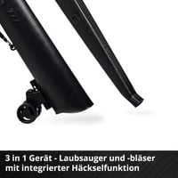 Aspirator/suflantă de frunze cu acumulator Einhell GE-CL 36/230 Li E-Solo - Versiune Solo, 36V, viteză aer 230 km/h 6