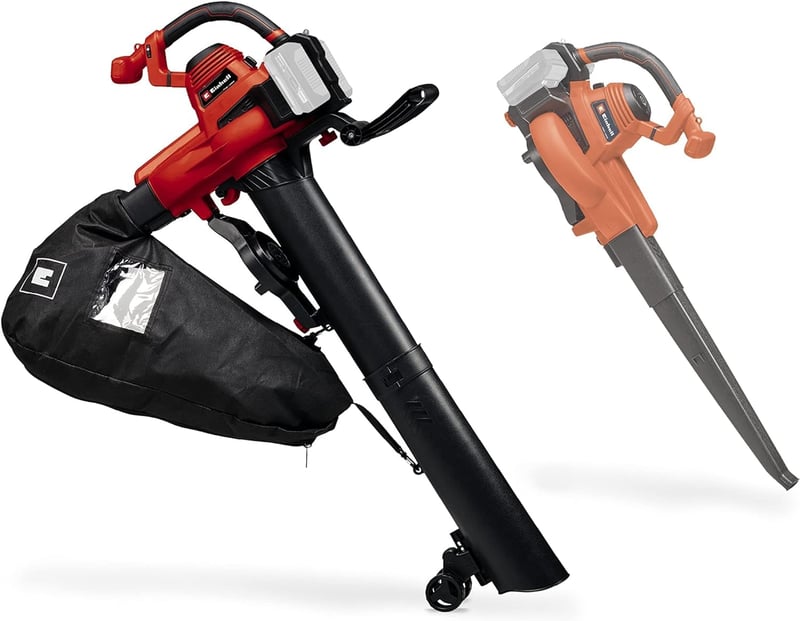 Aspirator/suflantă de frunze cu acumulator Einhell GE-CL 36/230 Li E-Solo - Versiune Solo, 36V, viteză aer 230 km/h