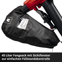 Aspirator/suflantă de frunze cu acumulator Einhell GE-CL 36/230 Li E-Solo - Versiune Solo, 36V, viteză aer 230 km/h 7