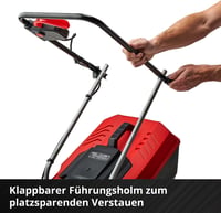 Einhell GE-CM 18/30 Li Kit Power X-Change akumulatorska kosilica - 18V, širina rezanja 30 cm, 150 m², košara 25 L, 3,0 Ah baterija i punjač 8