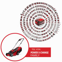 Einhell GE-CM 18/30 Li-Solo Power X-Change akumulatorska kosilica – 18V, širina košnje 30 cm, 150 m², košara 25 L, visina košnje 30-70 mm, bez baterije 2
