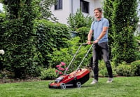 Mașină de tuns iarba cu acumulator Einhell GE-CM 18/32 Li-Solo - Fără cablu, lățime de tăiere 32 cm, 18V Solo (fără acumulator și încărcător) 4