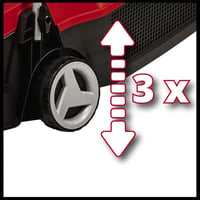 Mașină de tuns iarba cu acumulator Einhell GE-CM 18/32 Li-Solo - Fără cablu, lățime de tăiere 32 cm, 18V Solo (fără acumulator și încărcător) 9