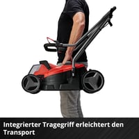 Einhell GE-CM 18/33 Li Kit akumulatorska kosilica Power X-Change 18V, širina reza 33 cm, motor bez četkica, košara 30L, visina košnje 25-65 mm, s 4,0 Ah baterijom i punjačem 5
