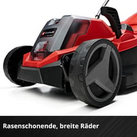 Einhell GE-CM 18/33 Li Kit akumulatorska kosilica Power X-Change 18V, širina reza 33 cm, motor bez četkica, košara 30L, visina košnje 25-65 mm, s 4,0 Ah baterijom i punjačem 9
