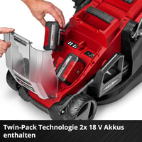 Akumulátorová kosačka Einhell GE-CM 36/36 Li Kit 6