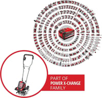 Einhell GE-CR 30 Li akkus talajlazító kapálógép – 30 cm munkaszélesség, 20 cm mélység, akku és töltő nélkül (Solo) 2