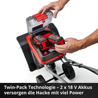Einhell GE-CR 30 Li akkus talajlazító kapálógép – 30 cm munkaszélesség, 20 cm mélység, akku és töltő nélkül (Solo) 8