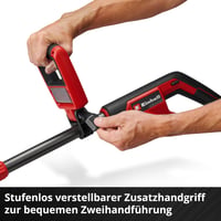 Motocoasă cu acumulator Einhell GE-CT 18/25 Li-Solo - 18V, lățime de tăiere 25 cm, cap motor rotativ, 20 de cuțite din plastic, fără acumulator 9