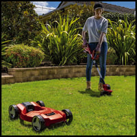 Akumulátorový vyžínač trávnika Einhell GE-CT 18/28 Li TC-Solo Power X-Change 18 V, šírka záberu 28 cm, s vozíkom, bez batérie a nabíjačky 7