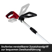Akumulátorový vyžínač Einhell GE-CT 18 Li Solo, 18V, záber 24 cm, 8500 ot./min, s otočnou hlavou, bez akumulátora a nabíjačky, použitý 10