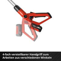 Einhell GE-HC 18 Li T-Solo akkus multifunkciós szerszám – 2 az 1-ben sövényvágó és láncfűrész, Oregon kard, akku és töltő nélkül 8