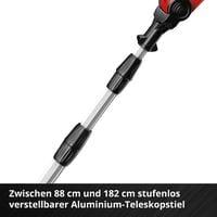 Einhell GE-HC 18 Li T-Solo akkus multifunkciós szerszám – 2 az 1-ben sövényvágó és láncfűrész, Oregon kard, akku és töltő nélkül 7