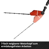 Einhell GE-HH 18/45 Li T Akumulatorske teleskopske škare za živicu | 18 V | Duljina noža 45 cm | Dijamantno brušeni čelični nož | Bez baterije | PXC 6