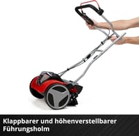 Mașină de tuns iarba cu cilindru Einhell GE-HM 18/38 Li-Solo, lățime de tăiere 38 cm, 18V, Solo (fără acumulator și încărcător) 9