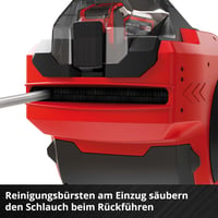 Einhell GE-HR 18/30 Li-Solo Power X-Change akumulatorski kolut za crijevo 18V, s vrtnim crijevom od 30 m, automatsko namotavanje, zakretanje za 180°, s zidnim nosačem 6