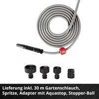 Einhell GE-HR 18/30 Li-Solo Power X-Change akumulatorski kolut za crijevo 18V, s vrtnim crijevom od 30 m, automatsko namotavanje, zakretanje za 180°, s zidnim nosačem 5
