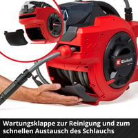 Einhell GE-HR 18/30 Li-Solo Power X-Change akumulatorski kolut za crijevo 18V, s vrtnim crijevom od 30 m, automatsko namotavanje, zakretanje za 180°, s zidnim nosačem 7