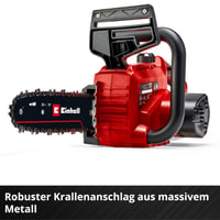 Drujba cu acumulator Einhell GE-LC 18/25 Li-Solo - Ferăstrău cu acumulator de 18V pentru grădină, Solo (fără acumulator și încărcător) 10