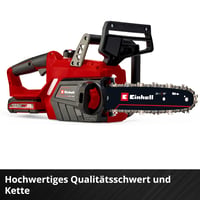 Drujba cu acumulator Einhell GE-LC 18/25 Li-Solo - Ferăstrău cu acumulator de 18V pentru grădină, Solo (fără acumulator și încărcător) 7