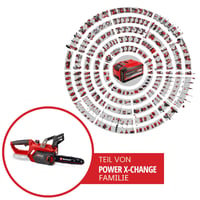 Drujba cu acumulator Einhell GE-LC 18/25 Li-Solo - Ferăstrău cu acumulator de 18V pentru grădină, Solo (fără acumulator și încărcător) 2