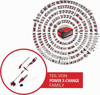 Akumulátorové multifunkčné náradie Einhell GE-LM 36/4-in-1 Li Power X-Change (strunová kosačka, krovinorez) – bez akumulátora (stav: pozri 2. obrázok) 6