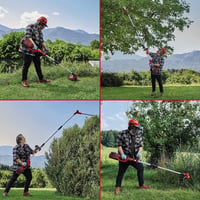 Akumulátorové multifunkčné náradie Einhell GE-LM 36/4-in-1 Li Power X-Change (strunová kosačka, krovinorez) – bez akumulátora (stav: pozri 2. obrázok) 8