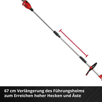 Akumulátorové multifunkčné náradie Einhell GE-LM 36/4-in-1 Li Power X-Change (strunová kosačka, krovinorez) – bez akumulátora (stav: pozri 2. obrázok) 13