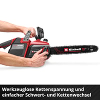 Einhell Professional GP-LC 36/40 Li BL-Solo Akkus Láncfűrész - Solo (Akku és Töltő Nélkül), 40 cm Vágóhossz, Bürstelss Motor 9