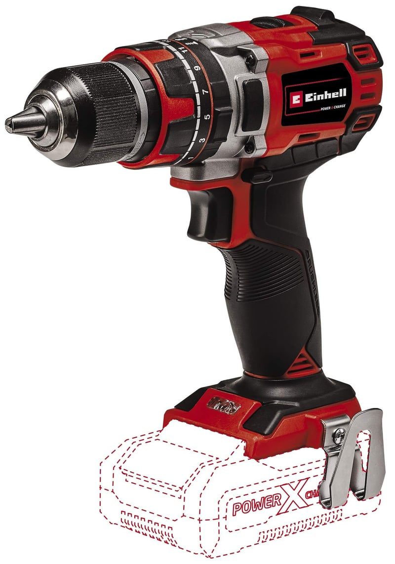 Mașină de înșurubat și găurit cu percuție cu acumulator Einhell Professional TP-CD 18/50 Li-i BL Solo - 18V, motor fără perii, Solo (fără acumulator și încărcător)