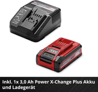 Ciocan rotopercutor cu acumulator Einhell Professional TP-HD 18/28 Li BL +4, 18V, cu acumulator de 3,0Ah, roșu/negru 5