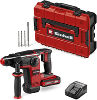 Ciocan rotopercutor cu acumulator Einhell Professional TP-HD 18/28 Li BL +4, 18V, cu acumulator de 3,0Ah, roșu/negru 1