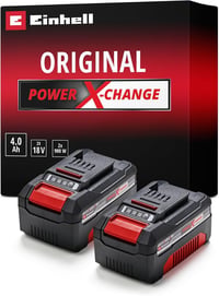Einhell PXC 18V 4,0Ah Lítium-Ion Akkumulátor Csomag – 2 x 4,0 Ah akkumulátor készlet 1