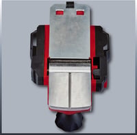 Elektrický hoblík Einhell TC-PL 750 – 750 W, šírka hobľovania 82 mm, hĺbka úberu 2 mm, paralelné vodítko, automatická parkovacia pätka, výmenné nože 4