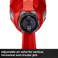 Pistol de vopsit cu acumulator Einhell TC-SY 18/60 Li Solo - 800 ml - fără acumulator 9