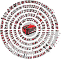 Akumulátorový fúkač lístia Einhell TE-CB 18/180 Li Power X-Change – rýchlosť vzduchu 180 km/h, 15 500 ot./min, 2 rýchlosti, bez akumulátora 2