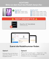 Magnetická klávesnica eip Magnetix pre modely iPad Air 13" M4/M3/M2 – magnetické pripojenie, maďarské rozloženie klávesov 2