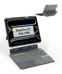 Magnetické puzdro s klávesnicou eip Magnetix pre iPad Pro 11" (M5 2025 / M4 2024) – Magnetické ochranné puzdro so zabudovanou klávesnicou 1
