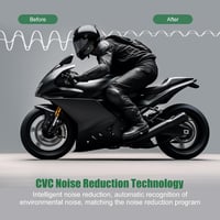 EJEAS Q8 Mesh 3.0 Motoros Sisak Bluetooth Intercom 6 Személyes Kommunikációs Rendszer 2db 5