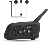 EJEAS V6 Pro+ Bluetooth motoros sisak intercom 6 fős csoportbeszélgetéshez 1