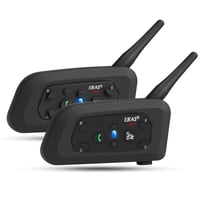 EJEAS V6 Pro motoros bukósisak Bluetooth intercom headset - 1200 m - 2 db 1