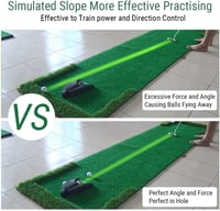 Ejoyous automatikus golf putting csésze labdavisszaadó edzőgép, műanyag 5