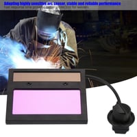 Náhradná šošovka pre zváračskú kuklu Ejoyous 110x90 mm, automatický solárny stmavovací filter s LCD displejom, šošovka pre ochrannú zváračskú masku 3
