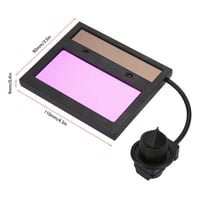 Náhradná šošovka pre zváračskú kuklu Ejoyous 110x90 mm, automatický solárny stmavovací filter s LCD displejom, šošovka pre ochrannú zváračskú masku 7