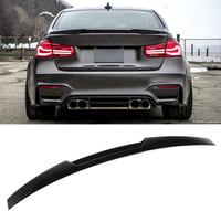 Ejoyous M4 stílusú autó hátsó spoiler F30/F80 3-as sorozathoz fényes fekete 1