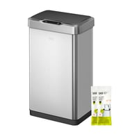 Odpadkový kôš so senzorom EKO Mirage-T 50L, automatické veko, nehrdzavejúca oceľ, úprava proti odtlačkom prstov 1