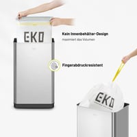 Odpadkový kôš so senzorom EKO Mirage-T 50L, automatické veko, nehrdzavejúca oceľ, úprava proti odtlačkom prstov 3