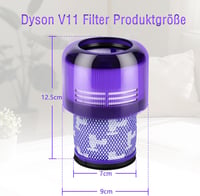 Elalove porszívó szűrő V11 V15 SV14 SV17 SV22 csere filter tisztító kefével 7
